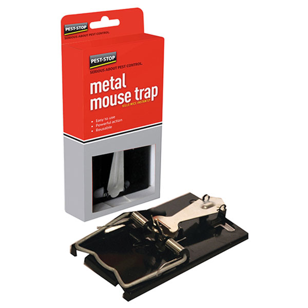 Pest-Stop PSESMT Easy Setting Metal Mouse Trap