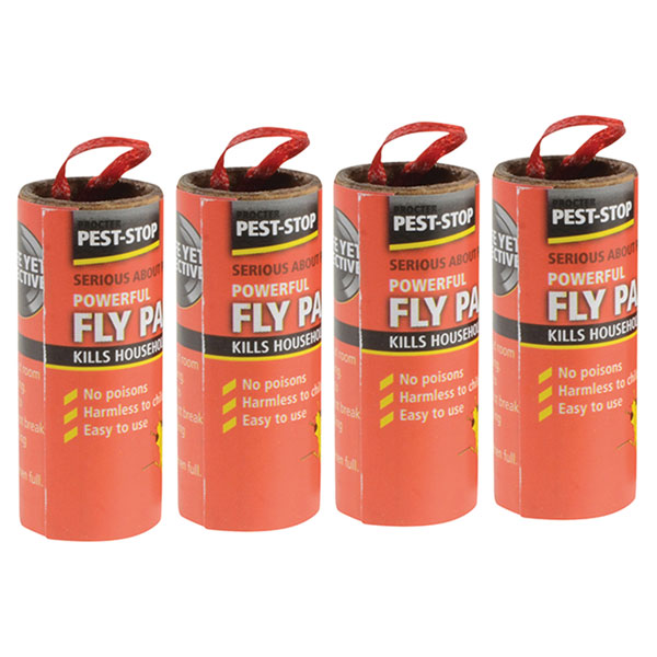 Pest-Stop PSFP Fly Papers (Pack 4)