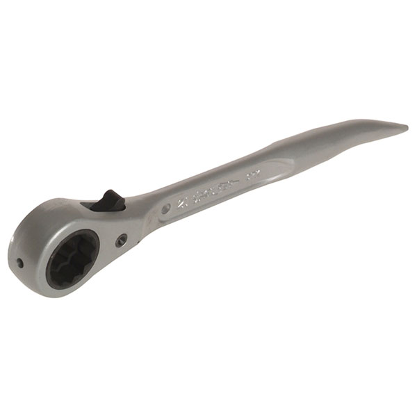 Priory PRI604ALTAG 604Al Reversible Ratchet Scaffold Podger 19 x 21mm