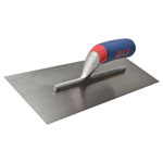 Plasterer's Finishing Trowel Carbon Steel Soft Touch Handle 13 x 4.1/2in