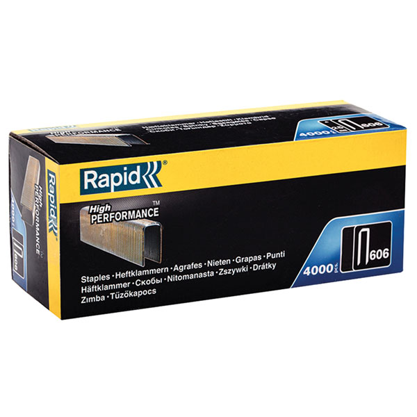 Rapid 11897602 606/18B4 18mm Staples Narrow Box 4000