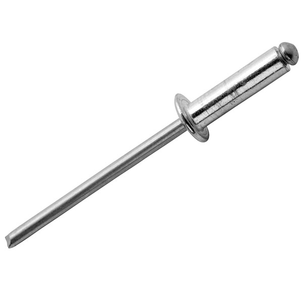 Rapid 5000405 Automotive Rivets 4 x 12mm Steel Blister of 50