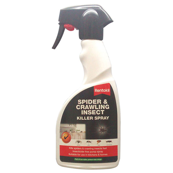 Rentokil PSO50 Spider & Crawling Insect Killer Spray 500ml