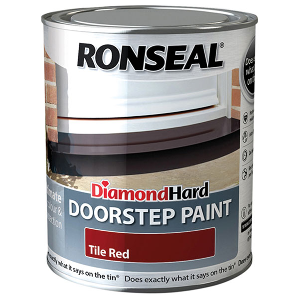  36257 Diamond Hard Doorstep Paint Black 750ml