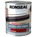 Diamond Hard Doorstep Paint Tile Red 750ml