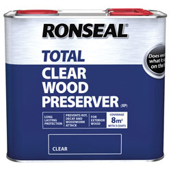 Trade Total Wood Preserver Clear 2.5 litre