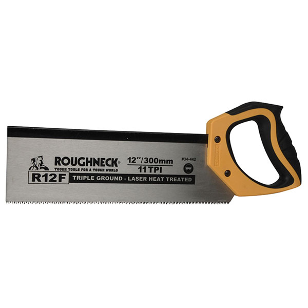 Roughneck 34-442 R12F Hardpoint Tenon Saw 300mm (12in) 11 TPI