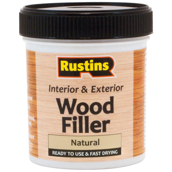 Rustins AWOOT250 Acrylic Wood Filler Teak 250ml