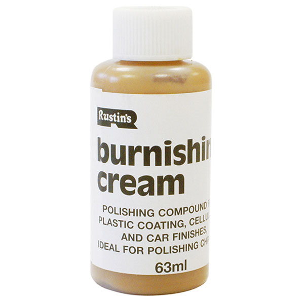 Rustins PCBUSM Plastic Coating Burnishing Cream 63ml