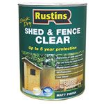 Quick Dry Shed and Fence Clear Protector 1 litre
