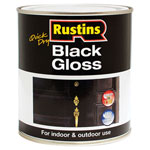 Quick Dry Black Gloss 1 Litre