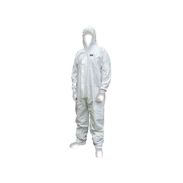 Scan Chemical Splash Resistant Disposable Coverall White Type 5/6 ...