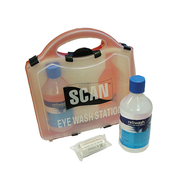 Slide Scan SCAFAKEYE Eye Wash Station