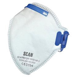 Fold Flat Disposable Mask FFP2 Protection (Pack 3)