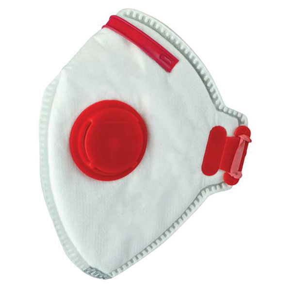 Scan 2EFA33 Fold Flat Disposable Valved Disposable Mask FFP3 Prote...
