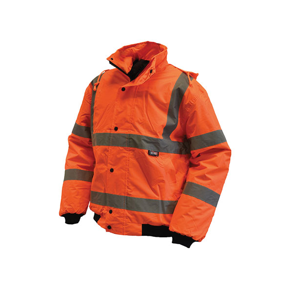  SCAWWHVBJLO Hi-Vis Orange Bomber Jacket - L (44in)