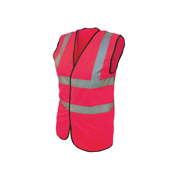  BX-300 Hi-Vis Pink Waistcoat - M (41in)