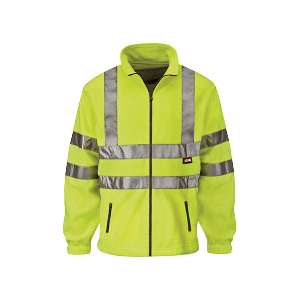  BX210-T XXL Hi-Vis Yellow Full Zip Fleece - XXL (50in)