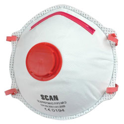 Moulded Disposable Valved Masks FFP3 (Pack 2)