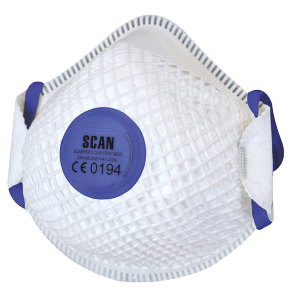 Scan 2ECT35 Moulded Duranet Disposable Mask FFP2 (Pack of 2)