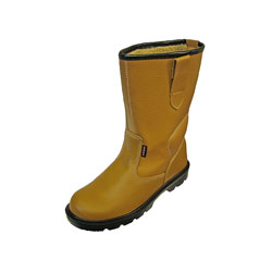 Texas Lined Tan Rigger Boots UK 10 EUR 44