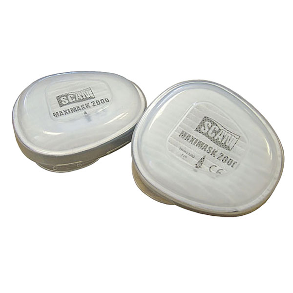 Scan BMN380-011-764 Twin Filter Replacement Cartridge P2 (Pack of 2)