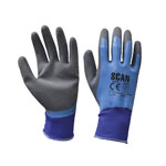 Waterproof Latex Gloves - L (Size 9)