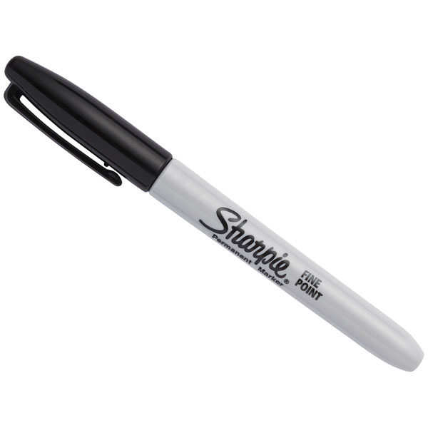 Sharpie® 1985857 Fine Tip Permanent Marker Black