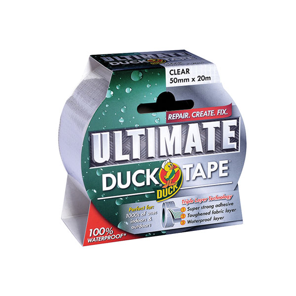  222150 Duck Tape® Ultimate 50mm x 20m Clear