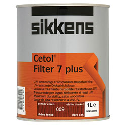 Cetol Filter 7 Plus Translucent Woodstain Light Oak 1 litre