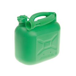 Leaded Petrol Can & Spout Red 5 litre