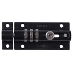 CombiBolt 3 Re-Codable Locking Bolt Black 92mm