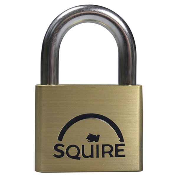 Squire LN5T 2 X LN5KA LN5T Lion Brass Padlocks 5-Pin 50mm Twin Pack