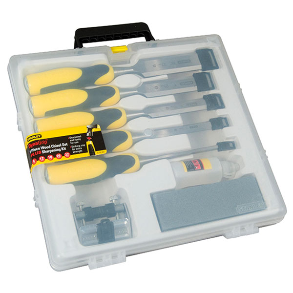 Click to view product details and reviews for Stanley 5 16 421 Dynagrip™ Chisel With Strike Cap Set 5 Piece A.