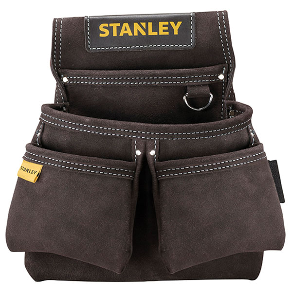 Stanley STST1-80116 Leather Double Nail Pocket Pouch