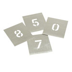 Set of Zinc Stencils - Figures 1in