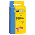 91 Narrow Crown Divergent Point Staples 18mm - Electric Tackers Pack 1000