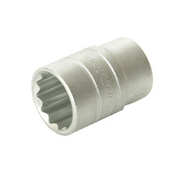 Bi-Hexagon Socket 12-Point Regular A/F 1/2in Drive 3/8in