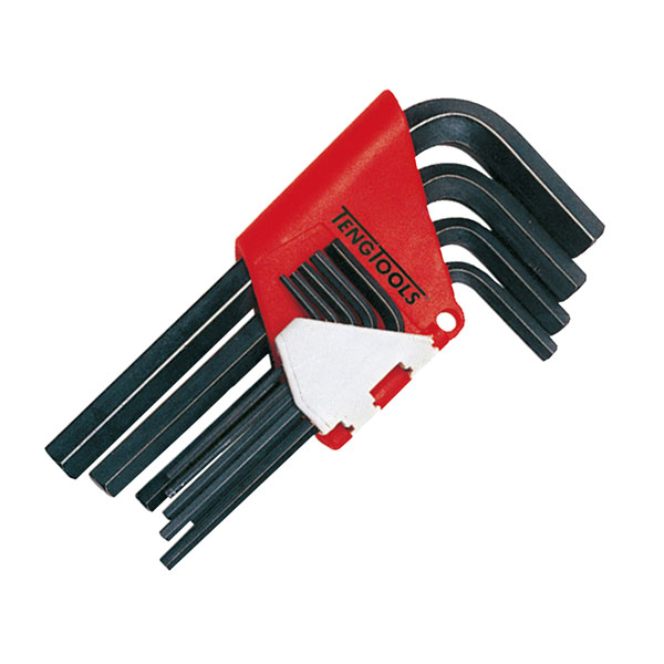 Teng 1479MMR Hexagon Key Set of 9 Metric (1.5-10mm)