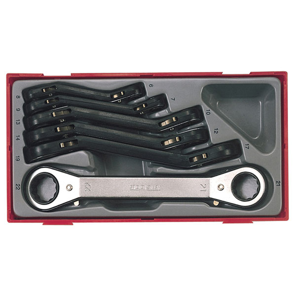 Click to view product details and reviews for Teng Tc38 Ttrors Metric Ratchet Ring Spanner Set 6 Piece.