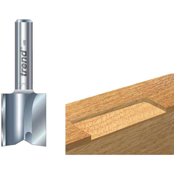 Trend 5/1 x 1/4 TCT Hinge Recessor 12.7 x 19mm