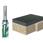 C121B x 1/4 TC Bearing Guided Template Profile Cutter 12.7mm x 9.5mm