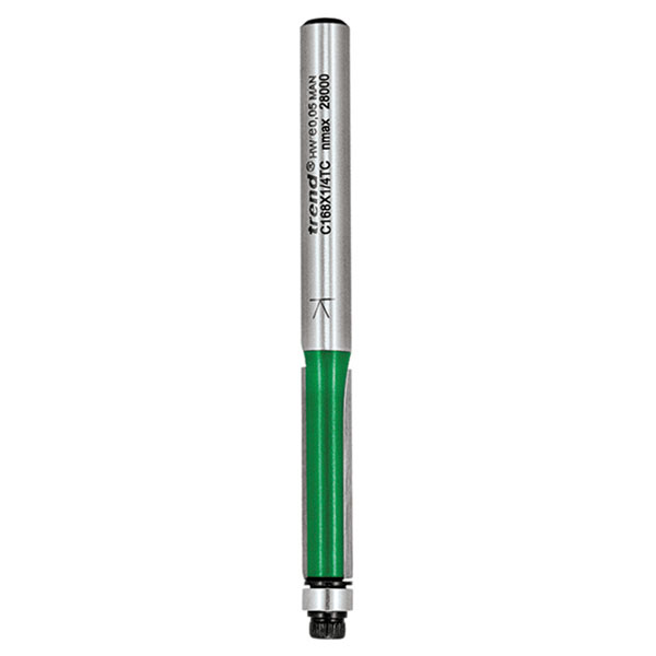 Trend C168 x 1/4TC Guided Trimmer 6.35 x 25.4mm