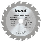 CraftPro Mini Saw Blade 85 x 10mm x 20T