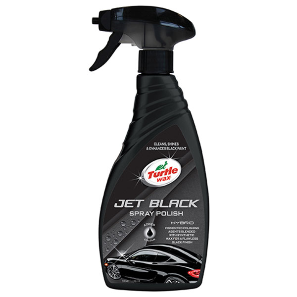 53140 Jet Black Spray Polish 500ml