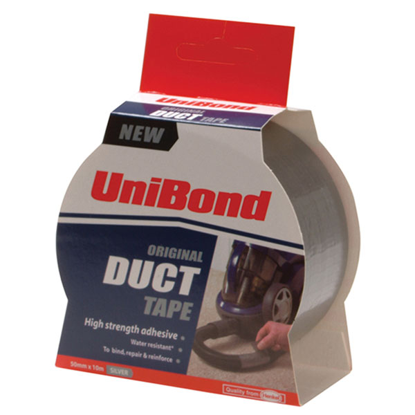 UniBond 1667265 Duct Tape 50mm x 10m Silver