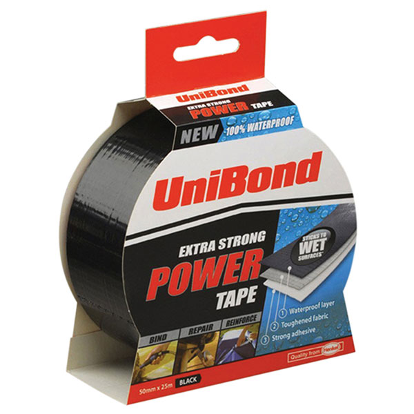 UniBond 1518497 Powertape 50mm x 25m Silver