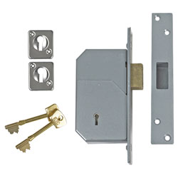 3G110 C Series 5 Detainer Deadlock 73mm Satin Brass