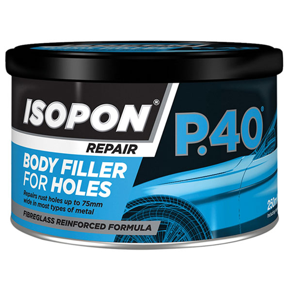  P40/1 P.40 Body Filler for Holes Tin 600ml