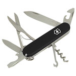 Climber Swiss Army Knife Black Blister Pack